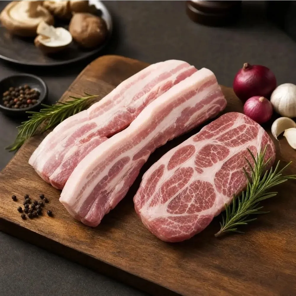 (농할) 국내산 냉장 삼겹살,오겹살,목살 1.2kg
