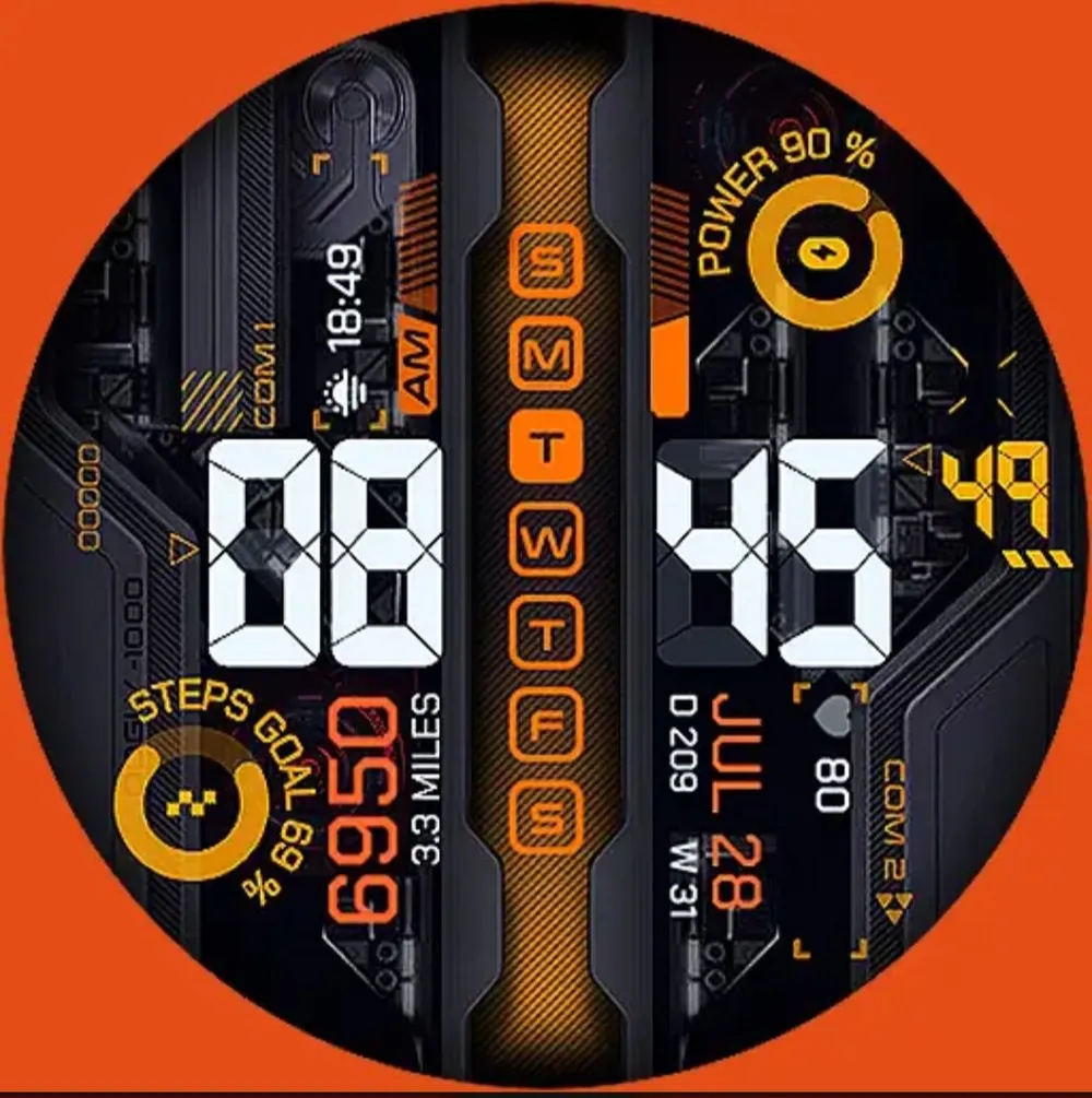 Oogly apex core 워치페이스