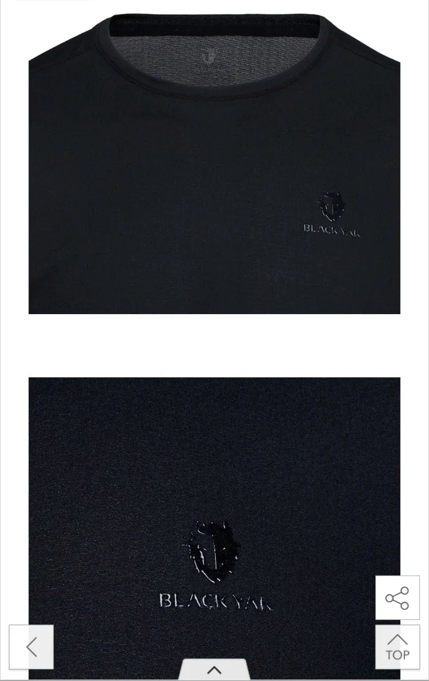 블랙야크 트레일러닝 남성 경량 반팔티셔츠
