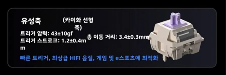 Aula 독거미 F87 pro v2 최상옵 유성축 듀얼8K 12000배터리 TKL 기계식키보드