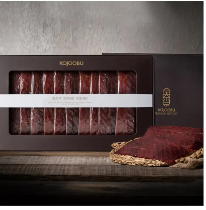 코주부 프리미엄 육포 세트 500g / 200개 한정수량