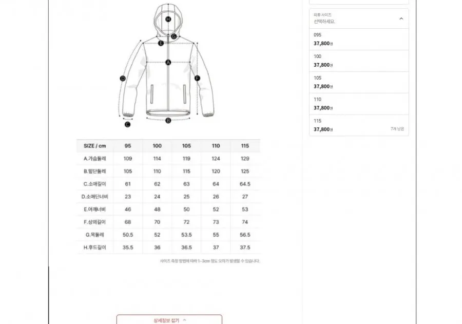 여름 홑겹 MVUUJ361 밀레 카보 에어홀 남성 경량 바람막이 자켓