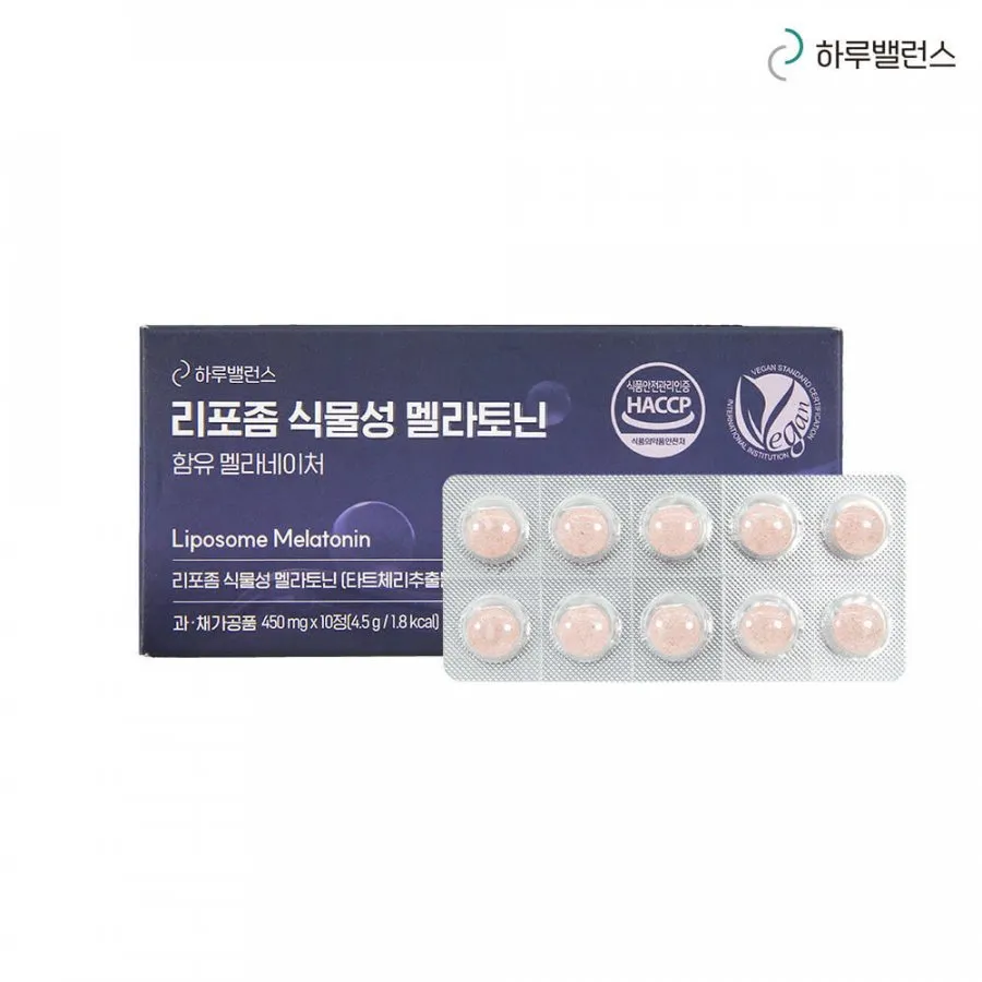 비타하임 발포비타민/광동 구강유산균/하루밸런스 식물성 멜라토닌