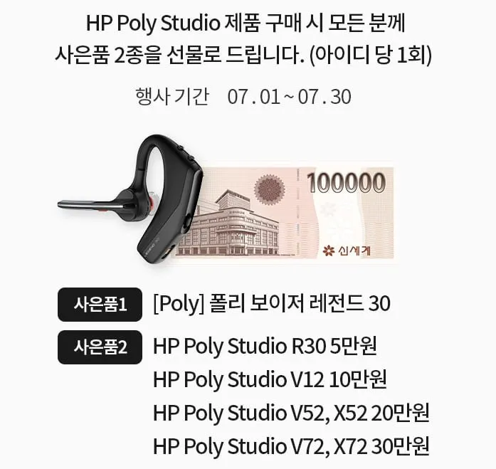 HP Poly Studio R30 4K