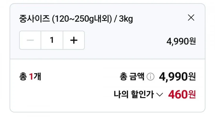 양파 3kg 중