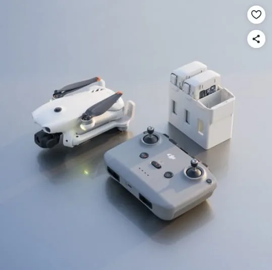 DJI Lito 플라이 모어 콤보 드론 + DJI RC-N3