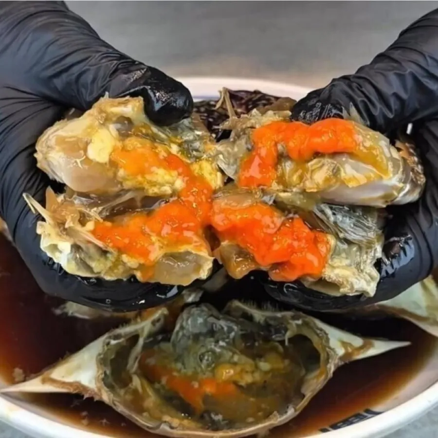 국내산 연평도 암꽃게 간장게장 3미 2.5kg