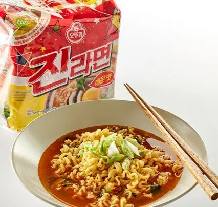 오뚜기 진라면 매운맛 멀티팩(5개입) x 8팩(총40개입)