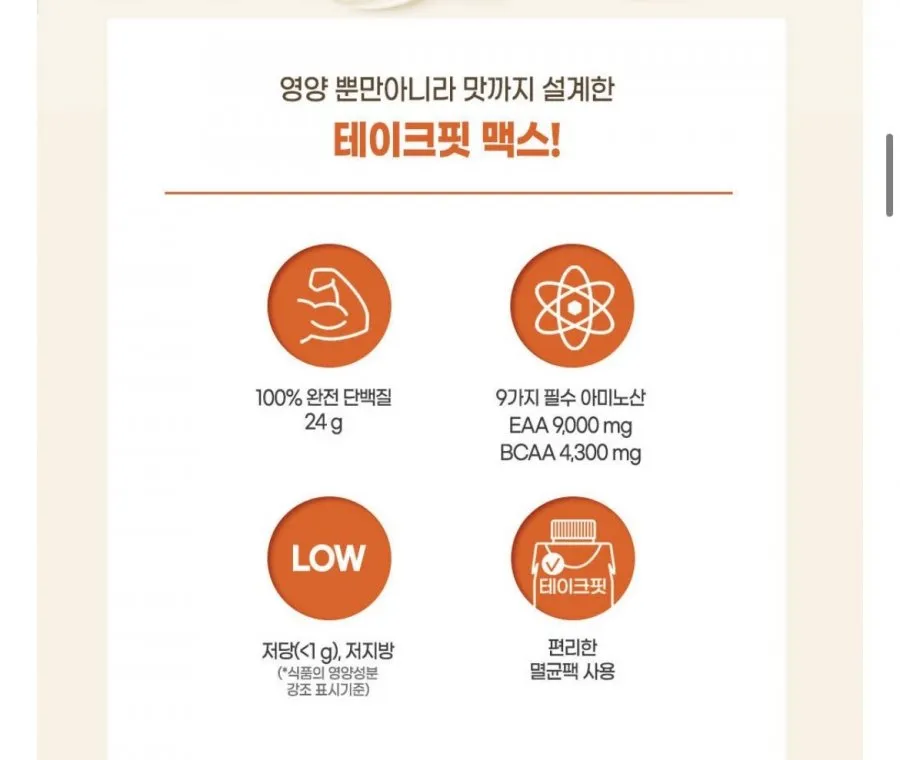 테이크핏 맥스 4종 250ml 12개+12개 골라담기