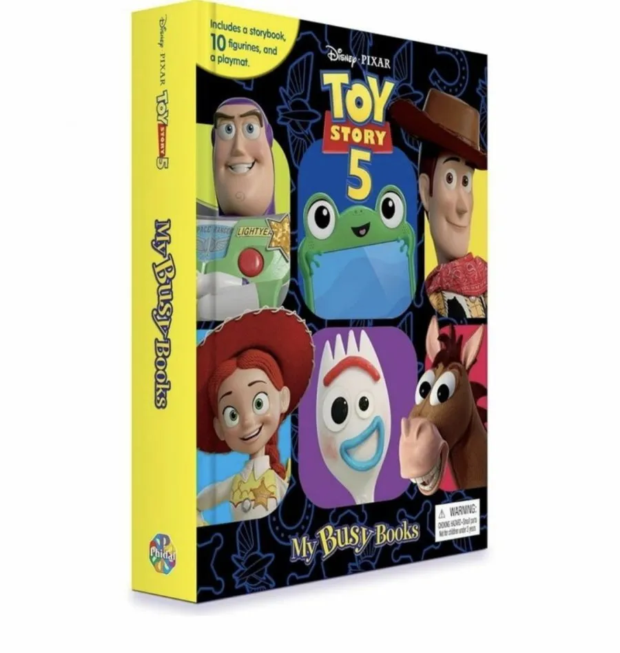 토이스토리 5 MY BUSY BOOK 피규어 10개 포함