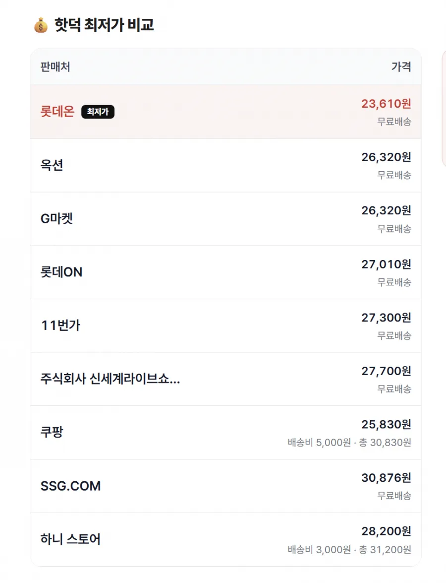 매일 아몬드브리즈 6종 48팩 (23,610원~)