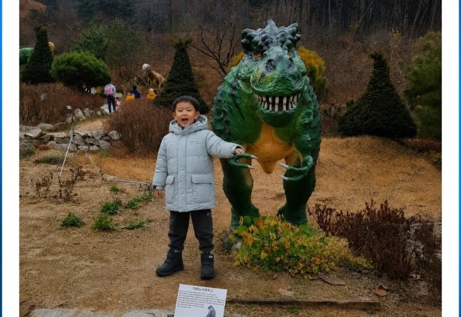 블랙야크키즈 중기장 구스패딩