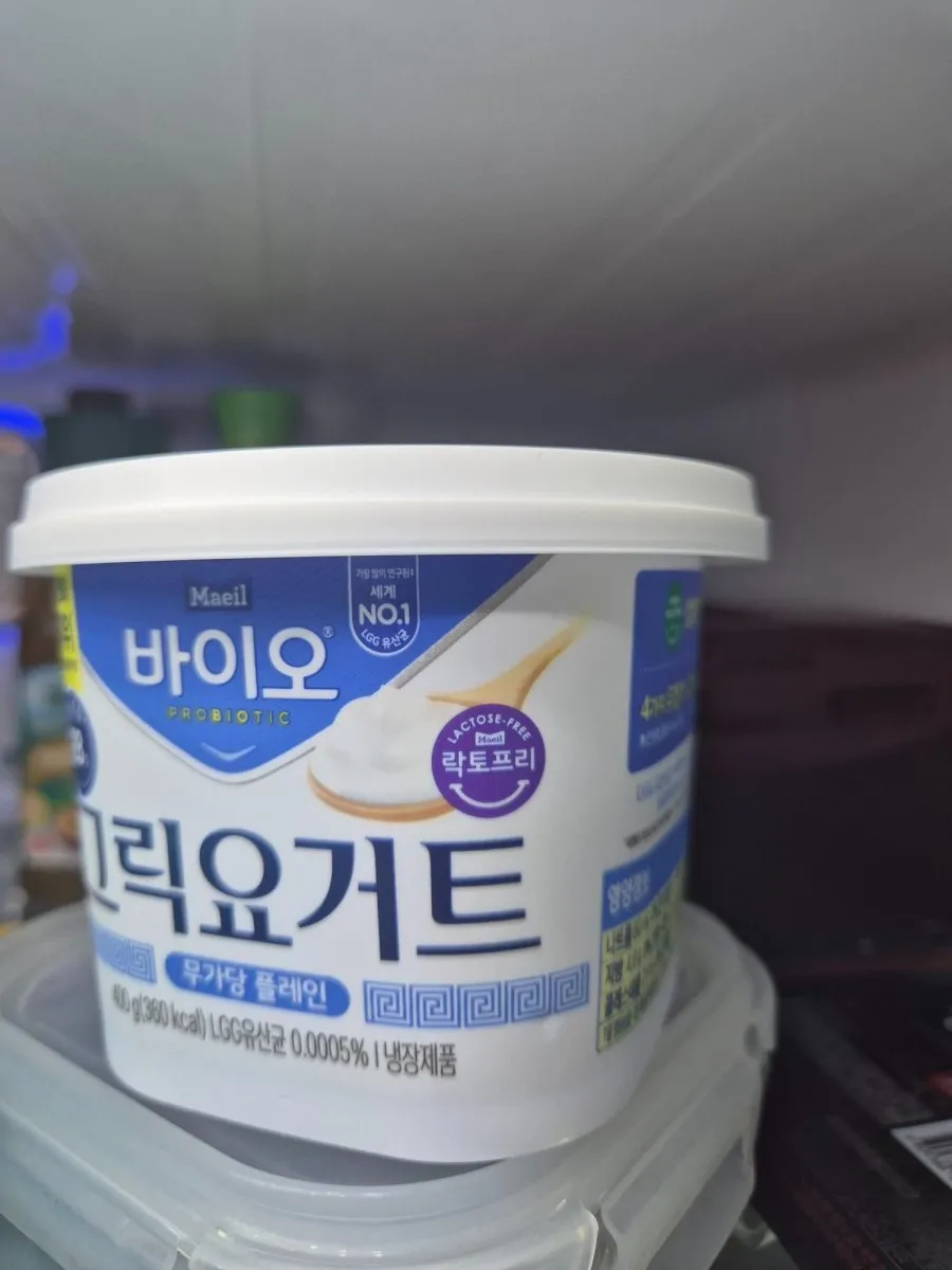 매일바이오 그릭요거트 무가당플레인 400g 6개
