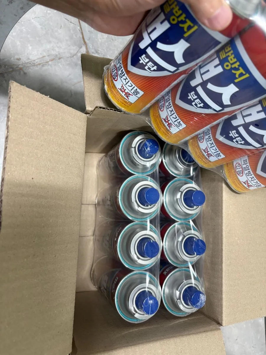 맥스 부탄가스 220g x 12개
