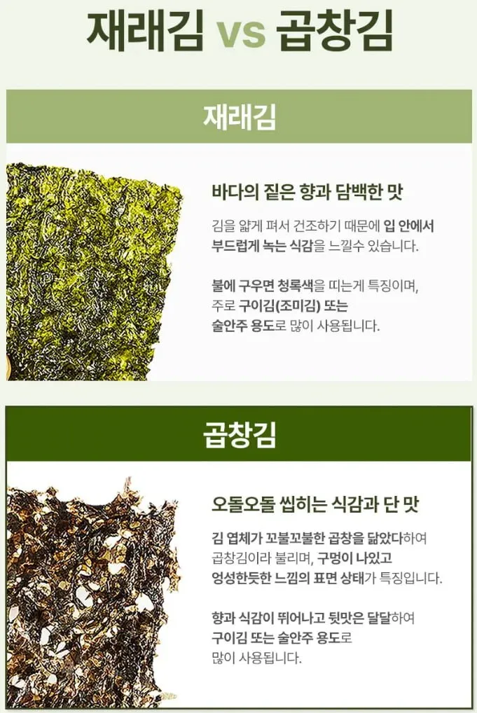 단하루특가 광천김 곱창김 도시락김5gX27
