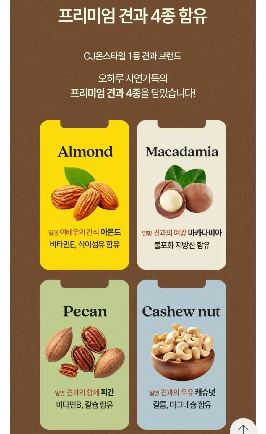 오하루 저당그래놀라 3통 x 2박스