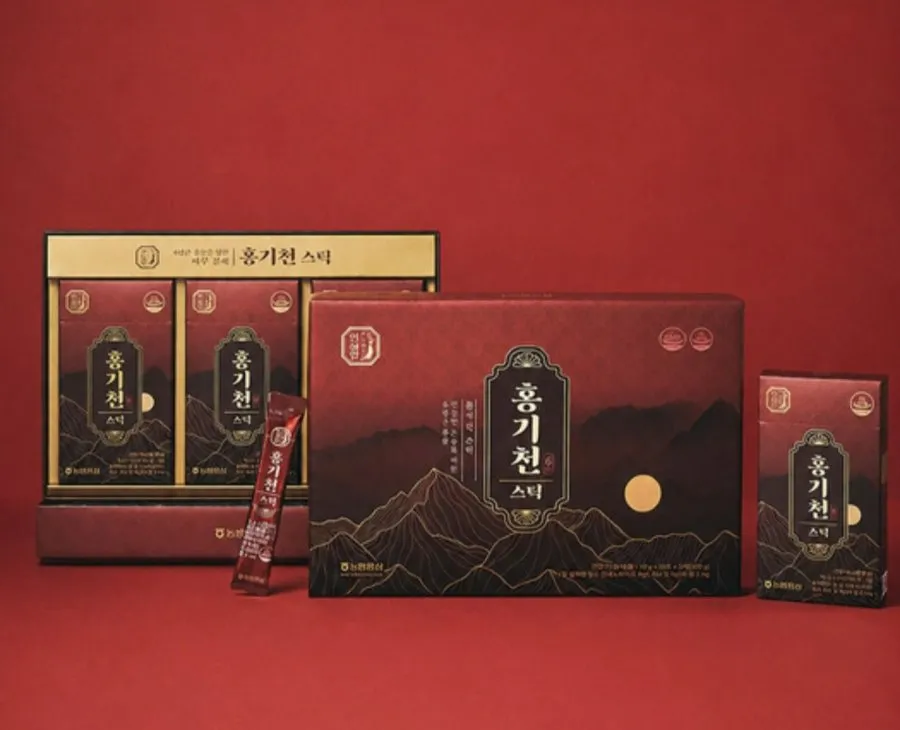 한삼인 홍삼정 진스틱 100p + 쇼핑백, 1kg, 2개