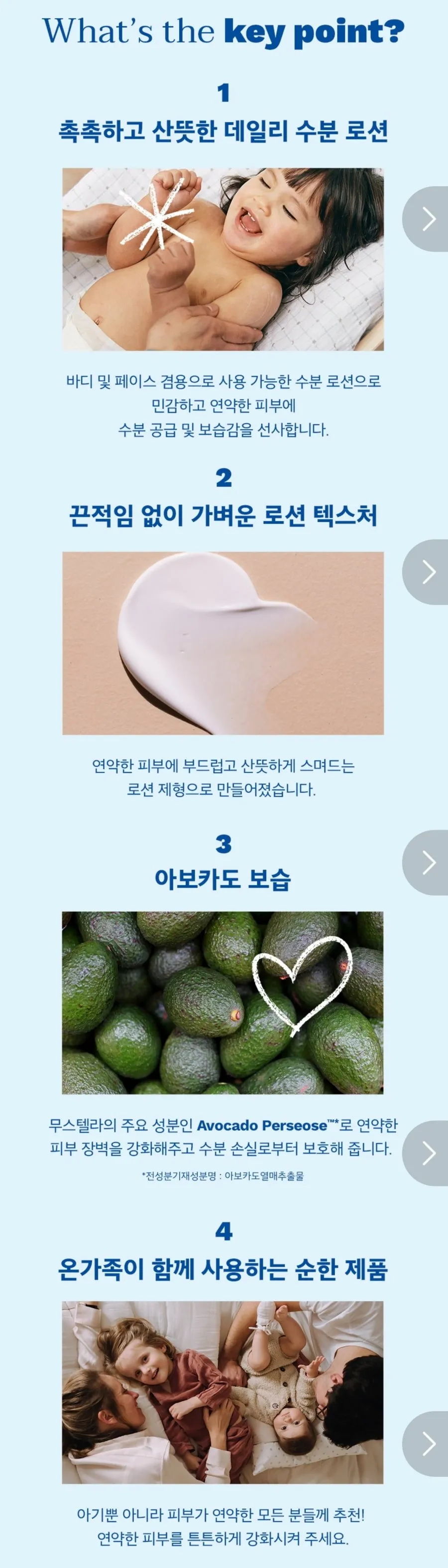 무스텔라 이드라베베 바디로션 500ml 3개