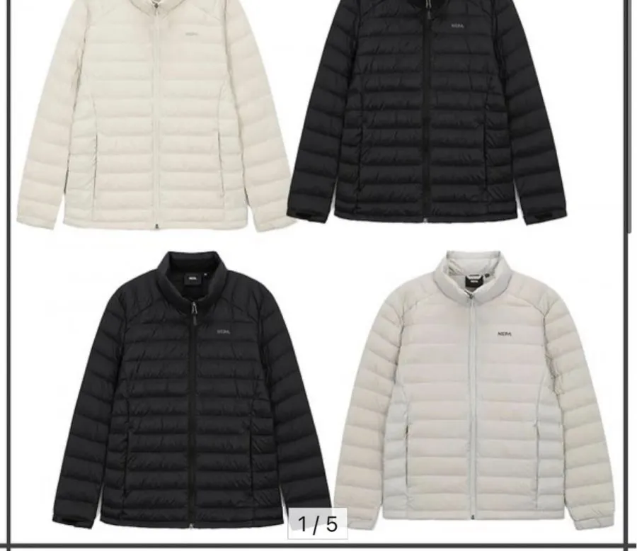 [정상가: 259,000원] 네파 남성 덕다운 경량 점퍼 오리털 보온 잠바 가을 겨울 간절기 패딩 잠바 자켓