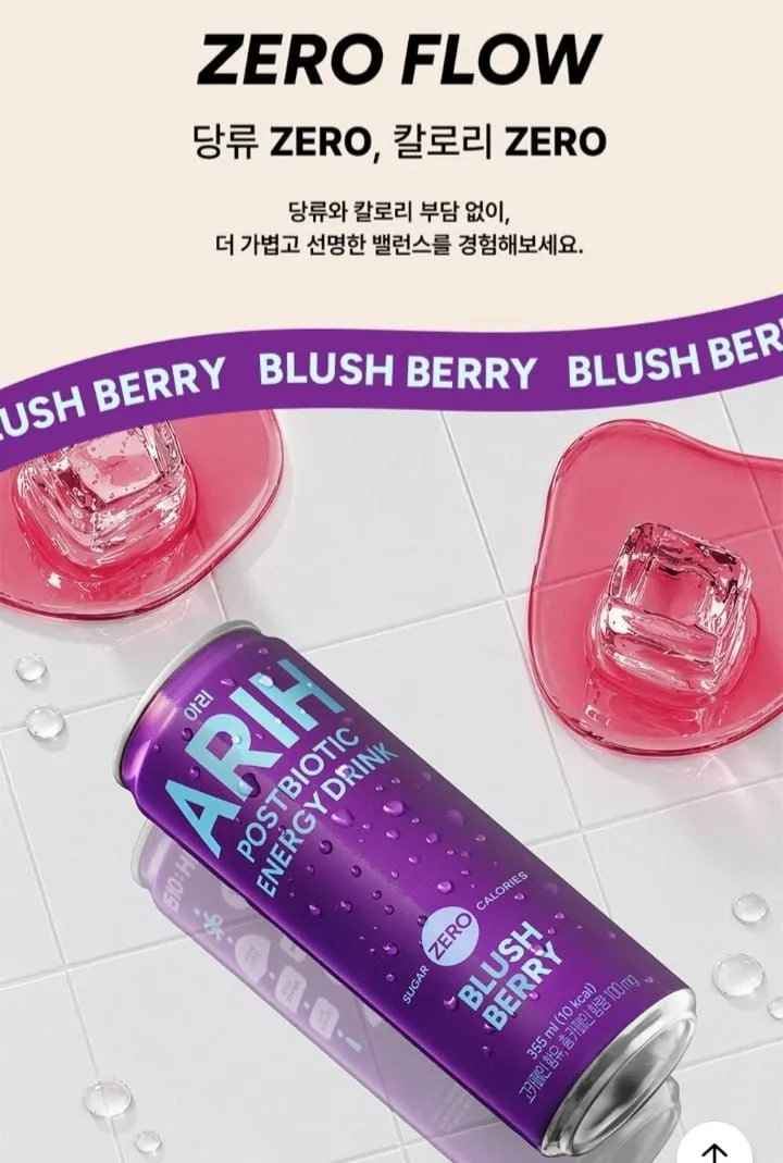 아리 듀얼바이오틱 에너지드링크 355ml 24캔