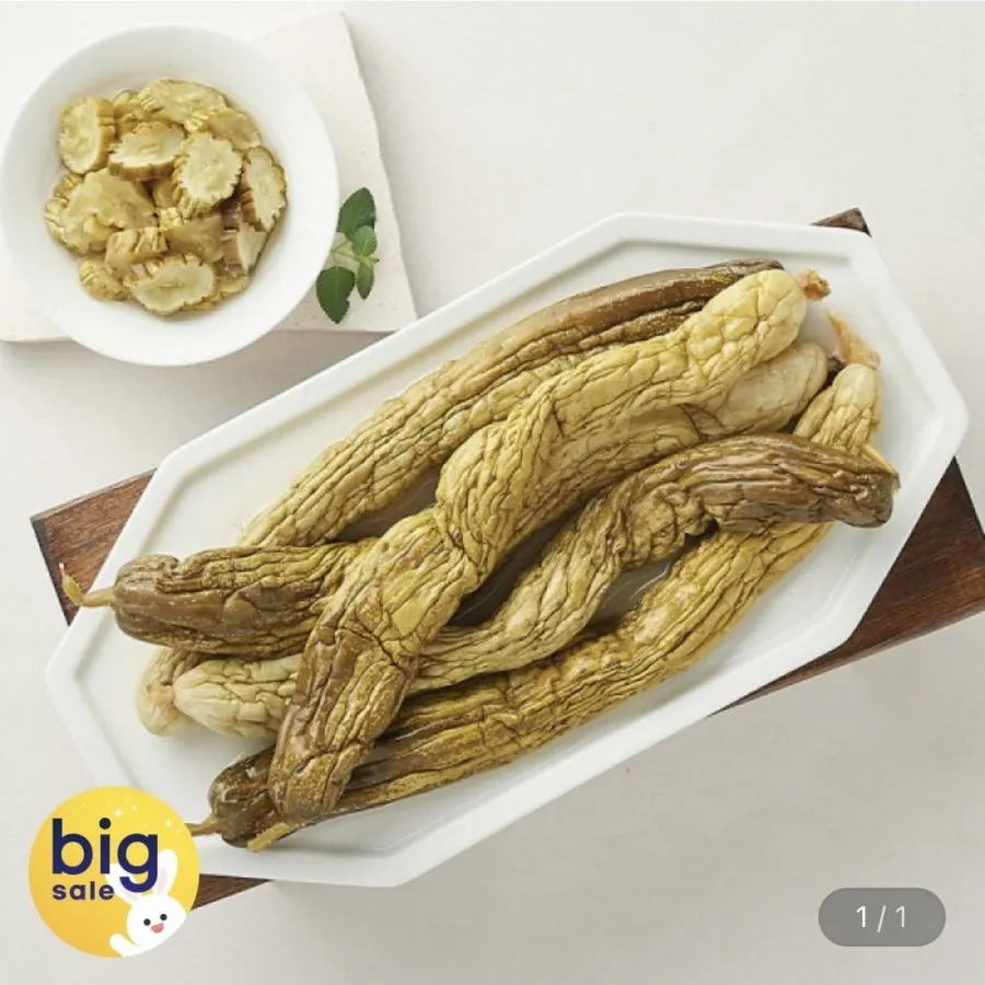 [업계 최초] 항아리로 숙성하는 국내산 명품 통오이지 오이 장아찌 오이지, 1개, 3kg