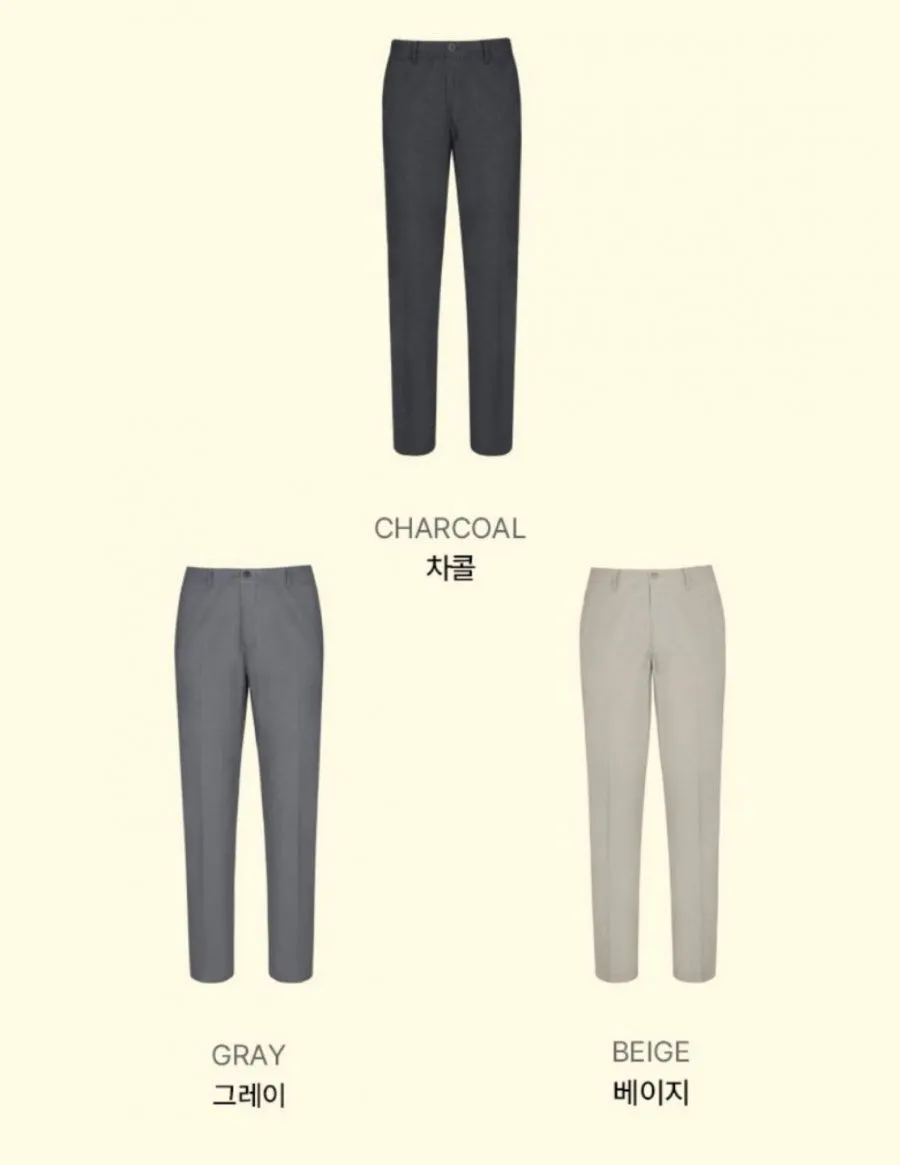 다니엘크레뮤 라이크라 전투용 치노바지 3종세트(장당 14,750원)