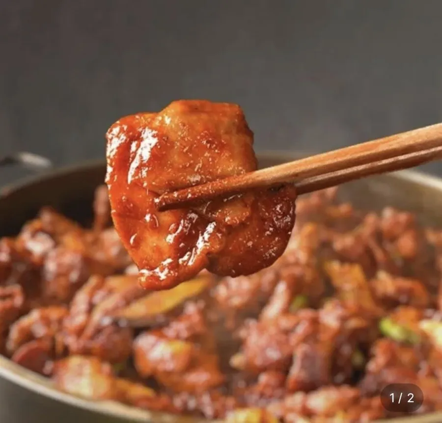 홍익상회 춘천닭갈비 역전닭갈비 택배 캠핑 요리 음식, 2개, 500g