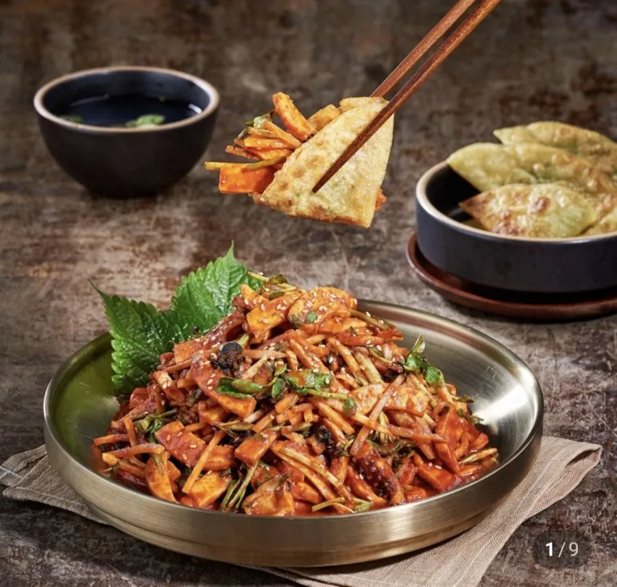 보영만두 쫄면 2인분 매운맛, 530g, 1개