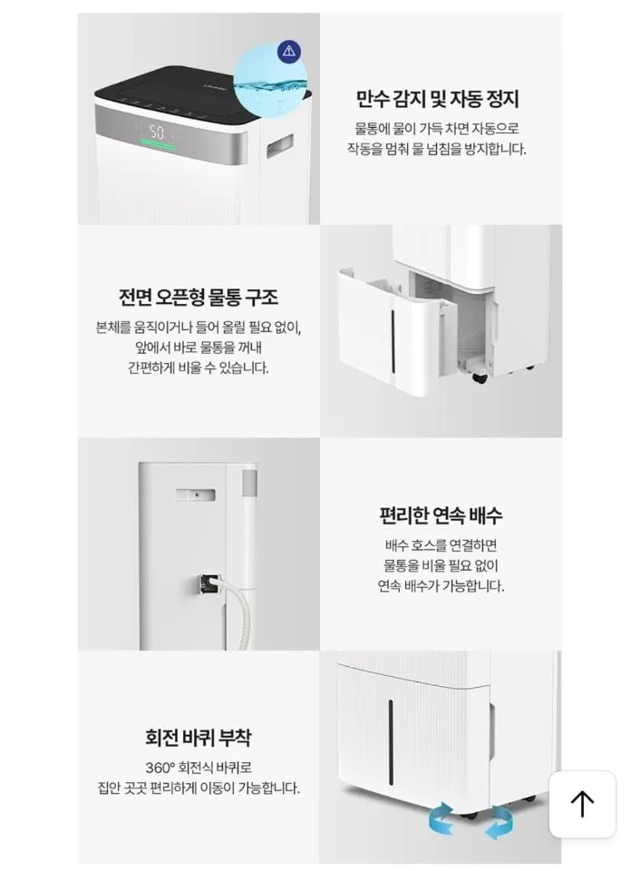 캐리어 26년형 20L 1등급 제습기