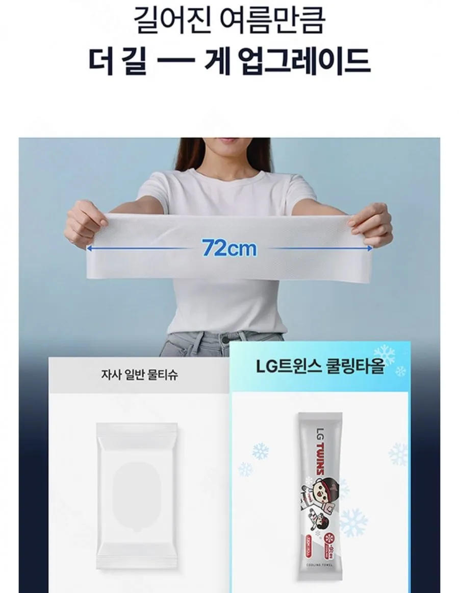 LG트윈스 한정판 쿨링타올 12입