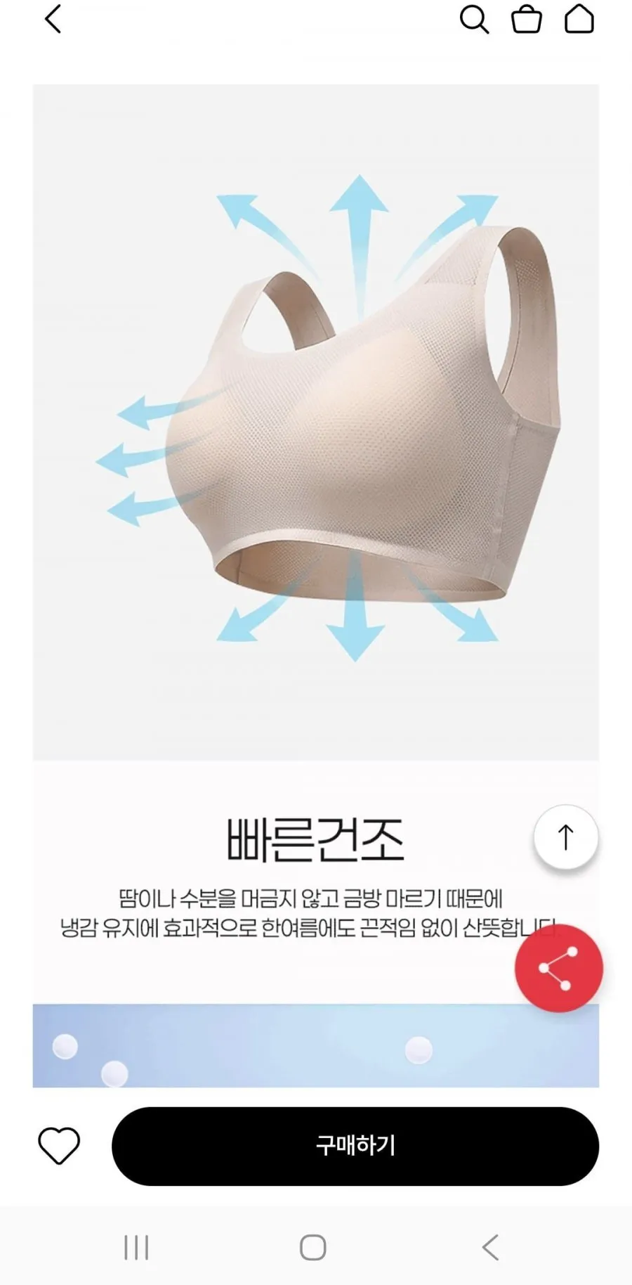 비비안 매쉬 여름 브라 1+1