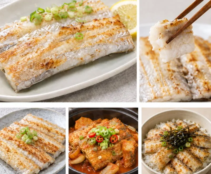 제주산 순살갈치 5팩 5마리