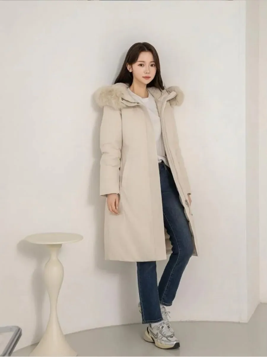 네파 아르테 고어텍스 프리미엄 롱 구스다운