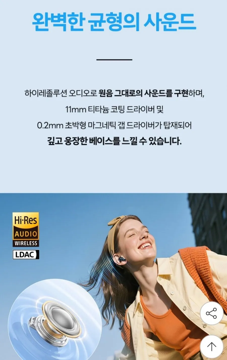 앤커 사운드코어 P31i 노이즈캔슬링 무선 블루투스 이어폰 D1202