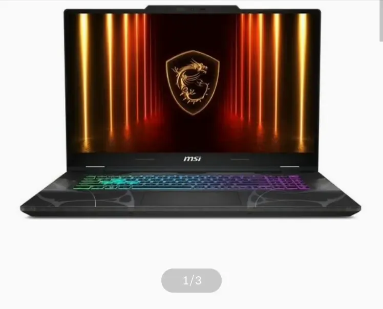 MSI 사이보그 17 B2RWEKG-C7 / 17인치 144Hz 고주사율 고성능 RTX5050 AI 노트북 [사은품 증정], 사이보그 17 B2RWEKG-C7, Free DOS, 8GB, 1TB, 블랙
