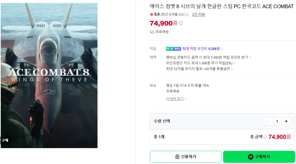 에이스 컴뱃 8 시브의 날개